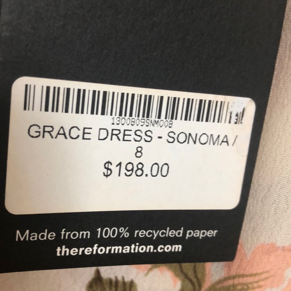 NWT REFORMATION Grace Dress - Picture 4 of 7
